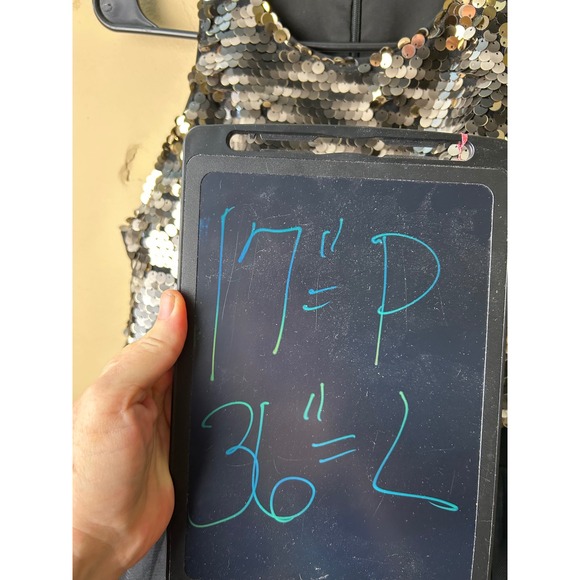 Little Mistress London Sequin‎ Top Tulle Party Dress Sleeveless Petite US 8 - Picture 6 of 6